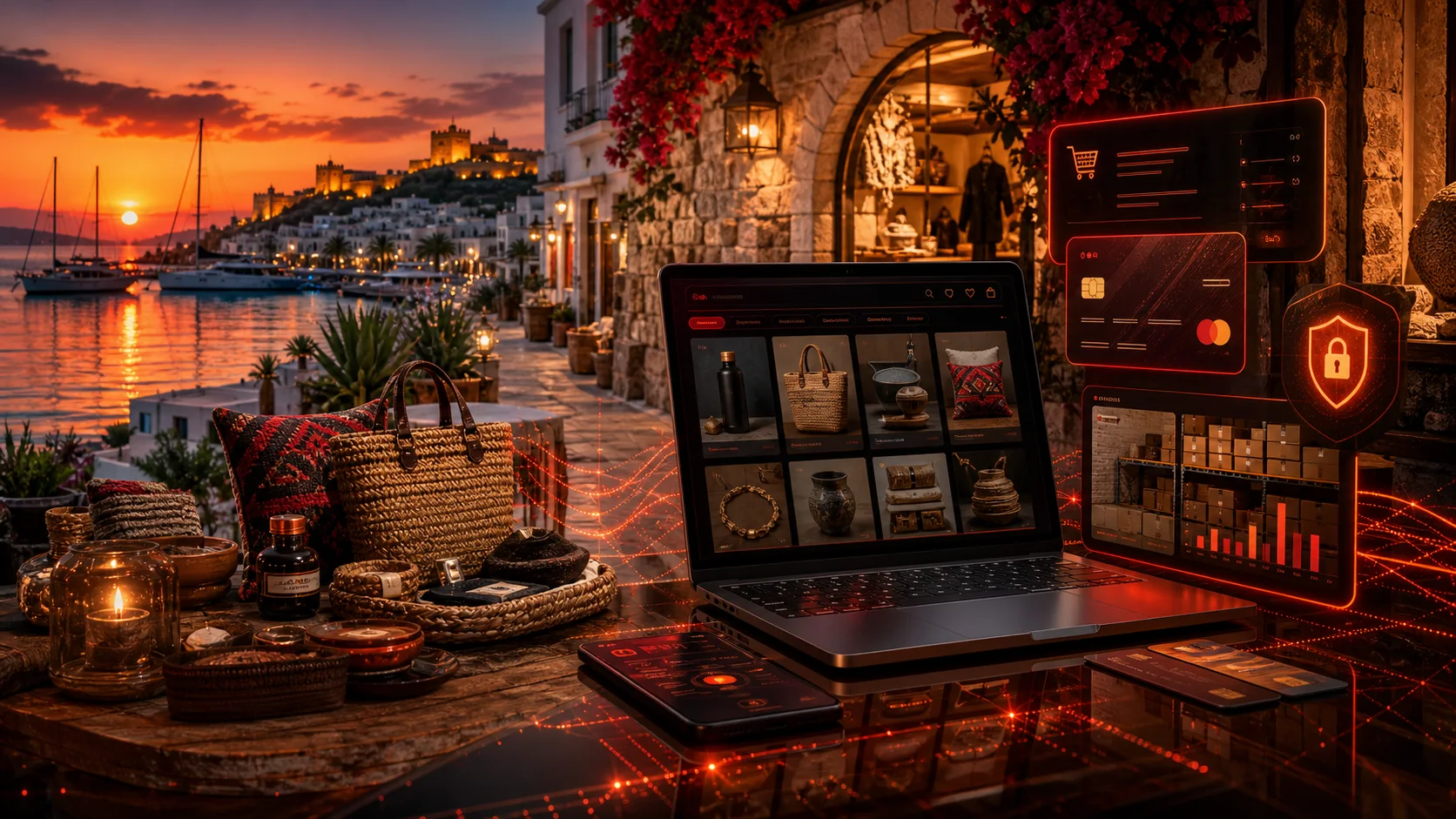 Bodrum E-Ticaret Sitesi Kurmak: Rezervasyon, Ödeme ve Stok Yönetimi